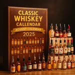 Miniature Bottle Advent Calendar 24-Piece Display Set
