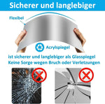 Mirror Film Self-Adhesive Shatterproof Cut-To-Size