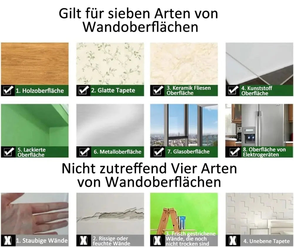 Mirror Film Self-Adhesive Shatterproof & Flexible