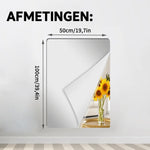 Mirror Sheet Flexible Shatter-Resistant Self-Adhesive PET