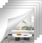 Mirror Sheet Flexible Shatter-Resistant Self-Adhesive PET