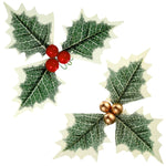 Mistletoe Sprays Set of 30 Lifelike Leaves