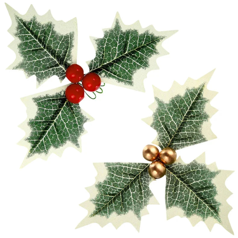 Mistletoe Sprays Set of 30 Lifelike Leaves