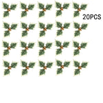 Mistletoe Sprays Set of 30 Lifelike Leaves