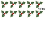 Mistletoe Sprays Set of 30 Lifelike Leaves