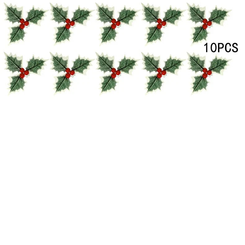 Mistletoe Sprays Set of 30 Lifelike Leaves