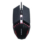 Mobile Gaming Kit Wired Keyboard & Mouse 2400 DPI Optical Mouse