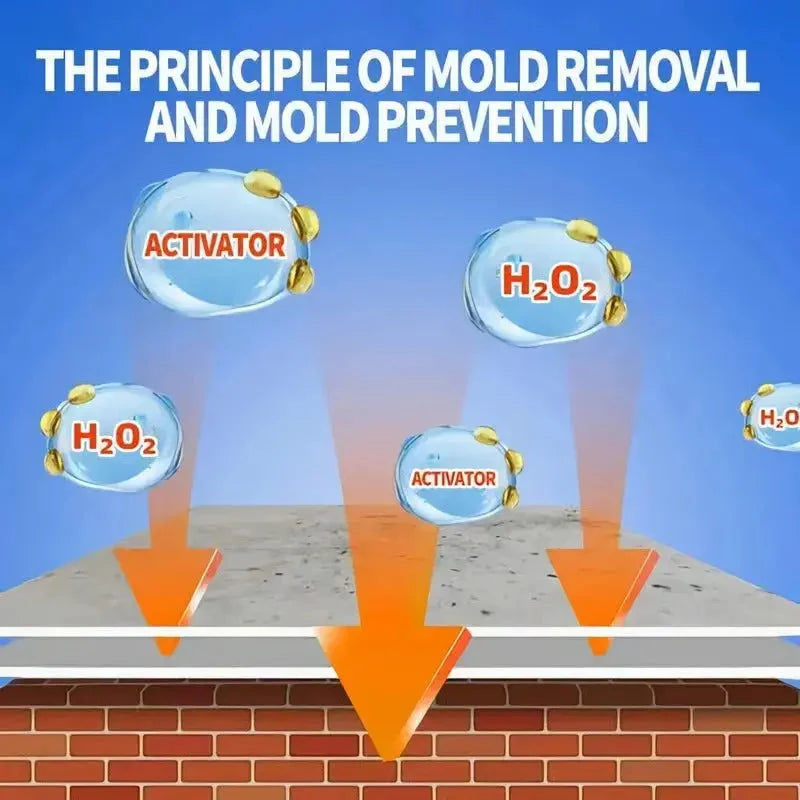 Mold Remover Spray Formaldehyde-Free Multi-Surface Formula