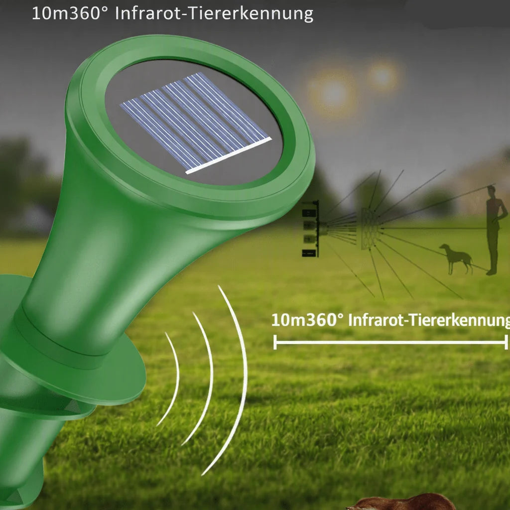 Mole Repellent Solar-Powered Humane Vibrations 33 Ft Coverage