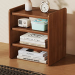 Monitor Riser Wood Two-Tier Cable Management