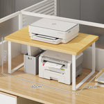 Monitor Stand Raised Shelf With Under-Shelf Storage