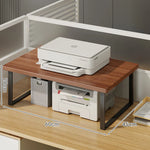 Monitor Stand Raised Shelf With Under-Shelf Storage