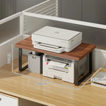Monitor Stand Raised Shelf With Under-Shelf Storage