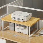 Monitor Stand Raised Shelf With Under-Shelf Storage