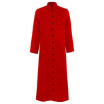Monk Robe Flowing Full-Length Pullover Costume