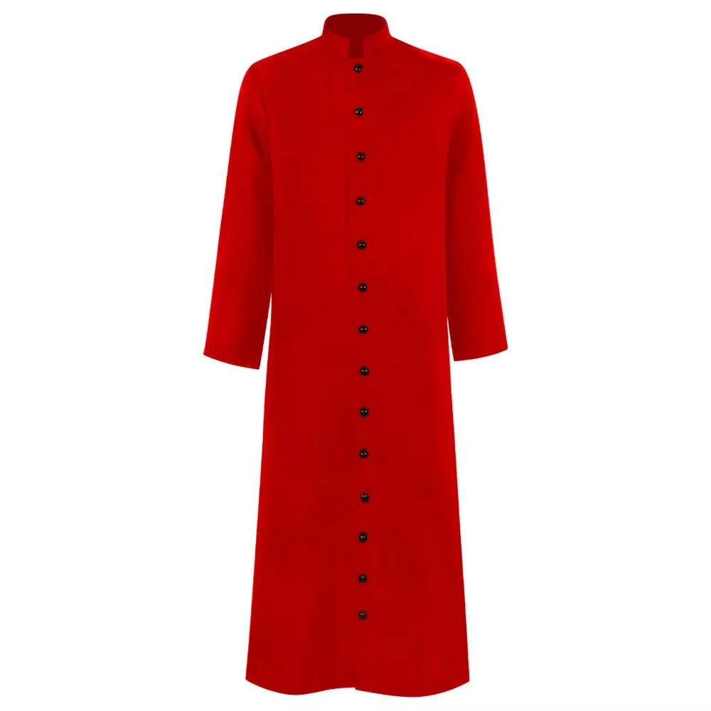 Monk Robe Flowing Full-Length Pullover Costume