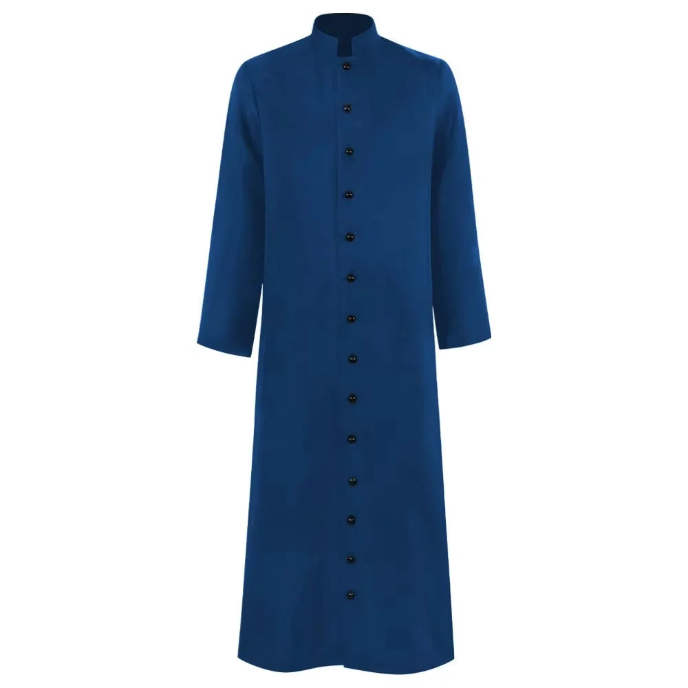 Monk Robe Flowing Full-Length Pullover Costume