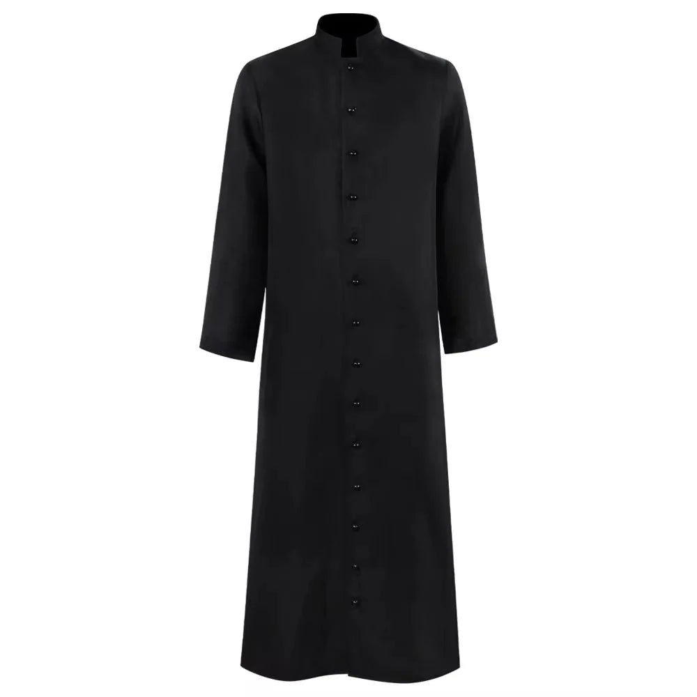 Monk Robe Flowing Full-Length Pullover Costume