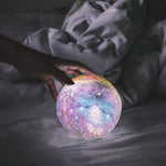 Moon Lamp 3D Lunar Design 16 Colors Dimmable