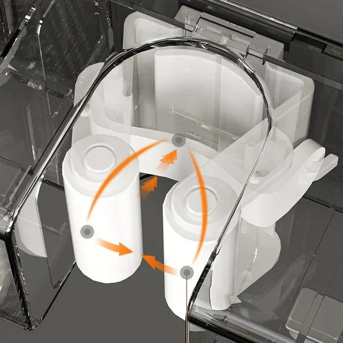 Mop & Broom Holder Non-Slip Space-Savingorage