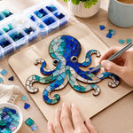Mosaic Craft Kit Glass Tiles Sea Creature Designs