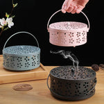 Mosquito Coil Holder Iron Portable Handle