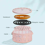 Mosquito Coil Holder Iron Portable Handle