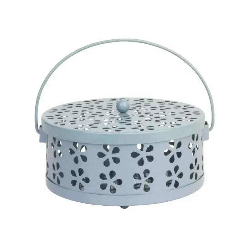 Mosquito Coil Holder Iron Portable Handle