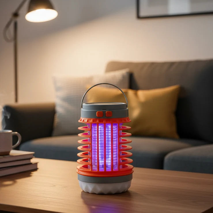 Mosquito Killer Lantern Solar & USB Charging Waterproof