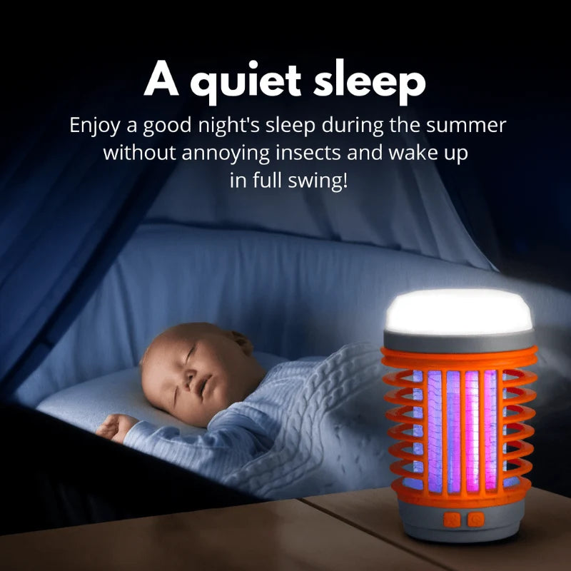 Mosquito Killer Lantern Solar & USB Charging Waterproof