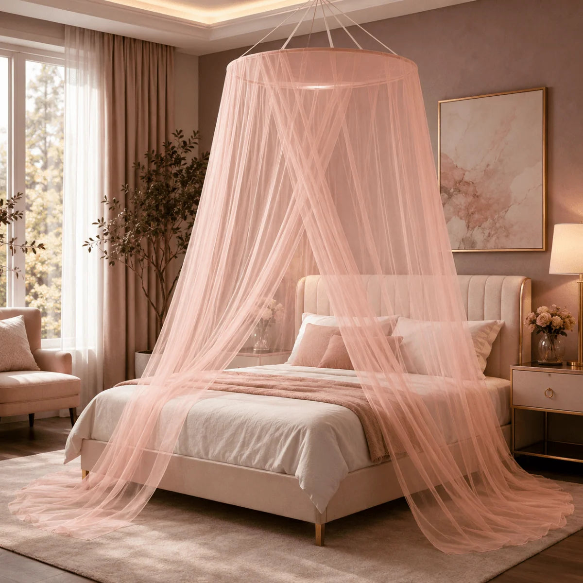 Mosquito Net Breathable Mesh Foldable Design Quick Setup