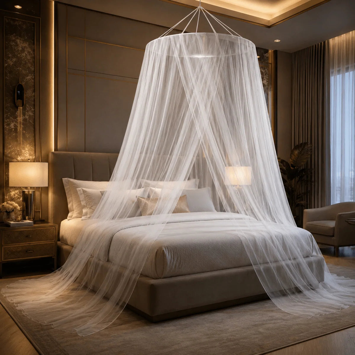 Mosquito Net Breathable Mesh Foldable Design Quick Setup