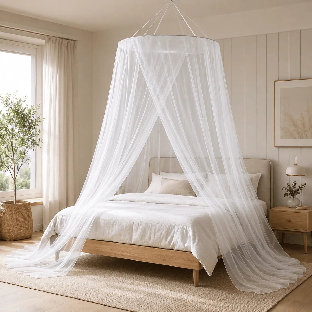 Mosquito Net Breathable Mesh Foldable Design Quick Setup