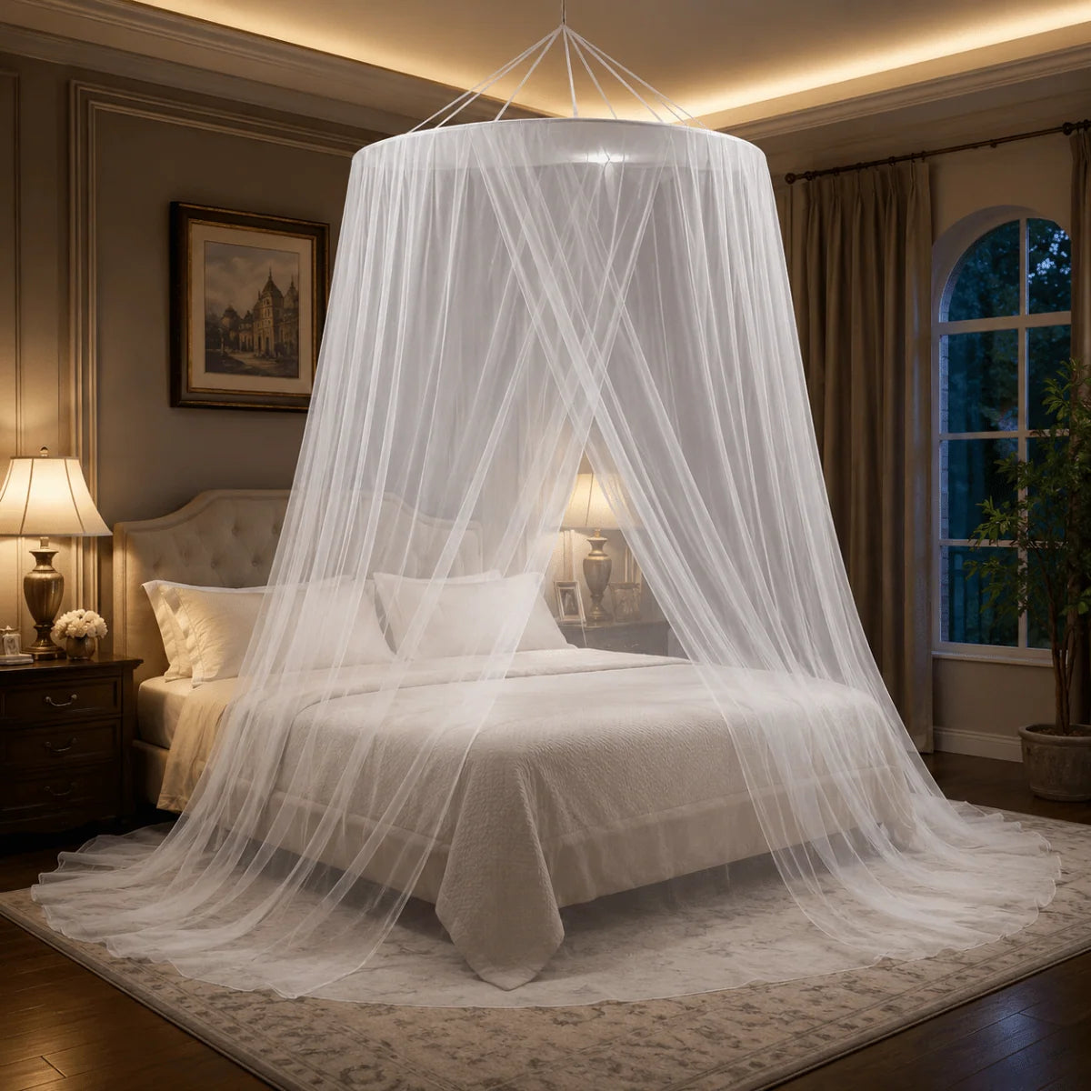 Mosquito Net Breathable Mesh Foldable Design Quick Setup