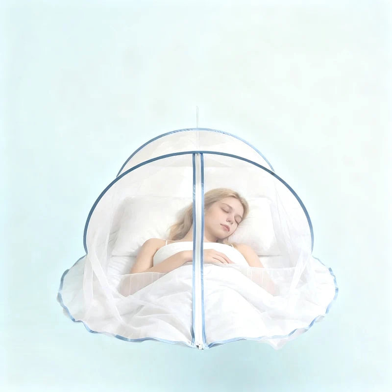 Mosquito Net Foldable Frame Fine Polyester Mesh