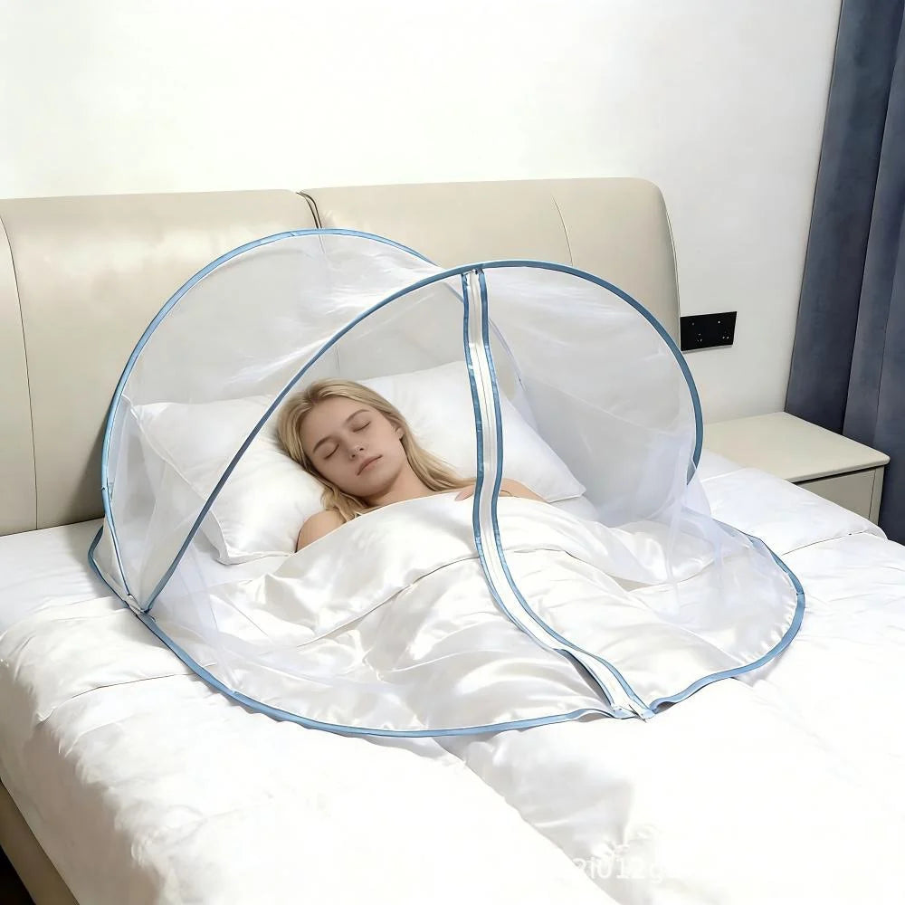 Mosquito Net Foldable Frame Fine Polyester Mesh