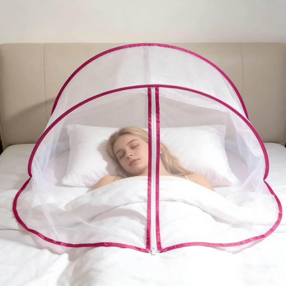 Mosquito Net Foldable Frame Fine Polyester Mesh