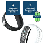 Mosquito Repellent Bracelet Chemical-Free Ultrasonic USB Rechargeable