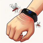 Mosquito Repellent Bracelet Motion-Activated & Chemical-Free