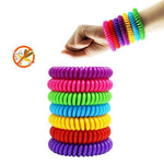 Mosquito Repellent Bracelets DEET-Free Waterproof Set of 24