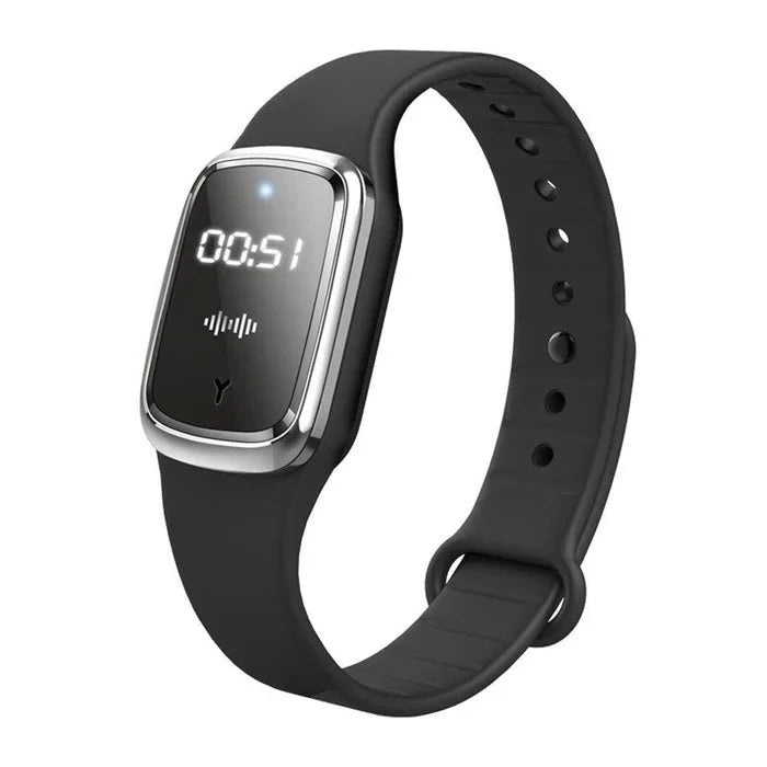 Mosquito Repellent Wristband Ultrasonic USB-Rechargeable Water-Resistant