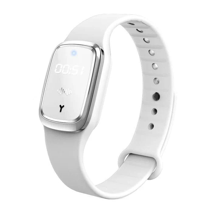 Mosquito Repellent Wristband Ultrasonic USB-Rechargeable Water-Resistant