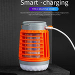 Mosquito Zapper Lamp Solar & USB Rechargeable Portable