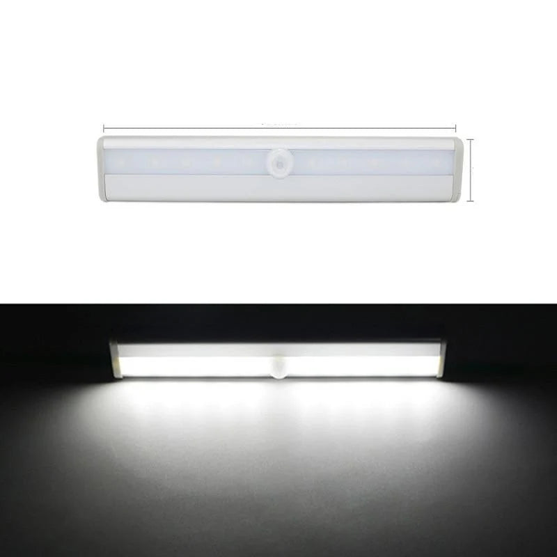 Motion Sensor LED Light Battery-Powered Magnetic Mount Aluminum Housing
