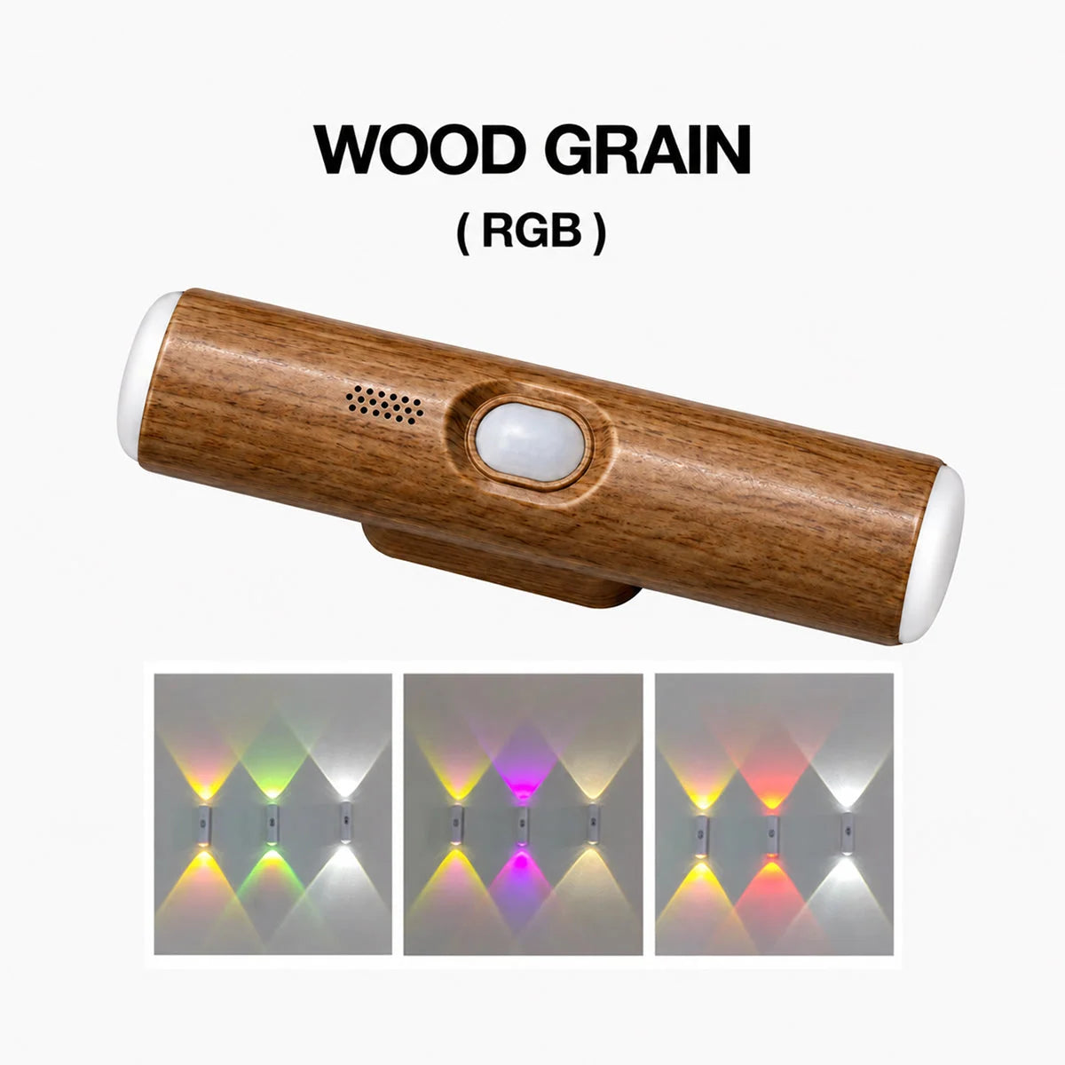 Motion Sensor Light Magnetic Mount RGB Color Options
