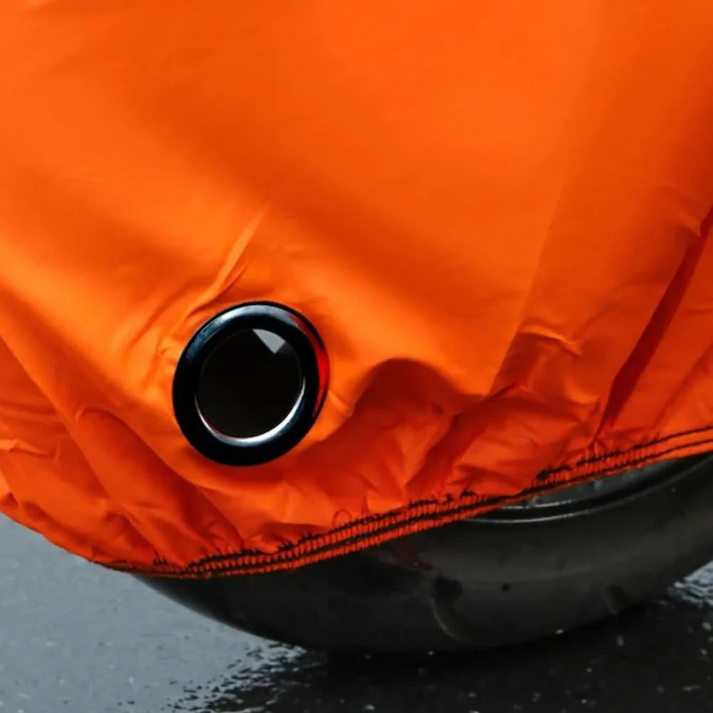 Motorcycle Cover Waterproof UV-Resistant Dustproof With Reflective Strips