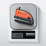 Motorcycle Disc Lock 120dB Alarm Waterproof USB-C Rechargeable