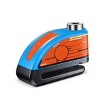 Motorcycle Disc Lock 120dB Alarm Waterproof USB-C Rechargeable