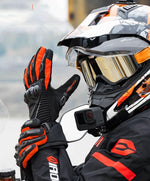 Motorcycle Gloves Waterproof Insulated Touchscreen Compatible
