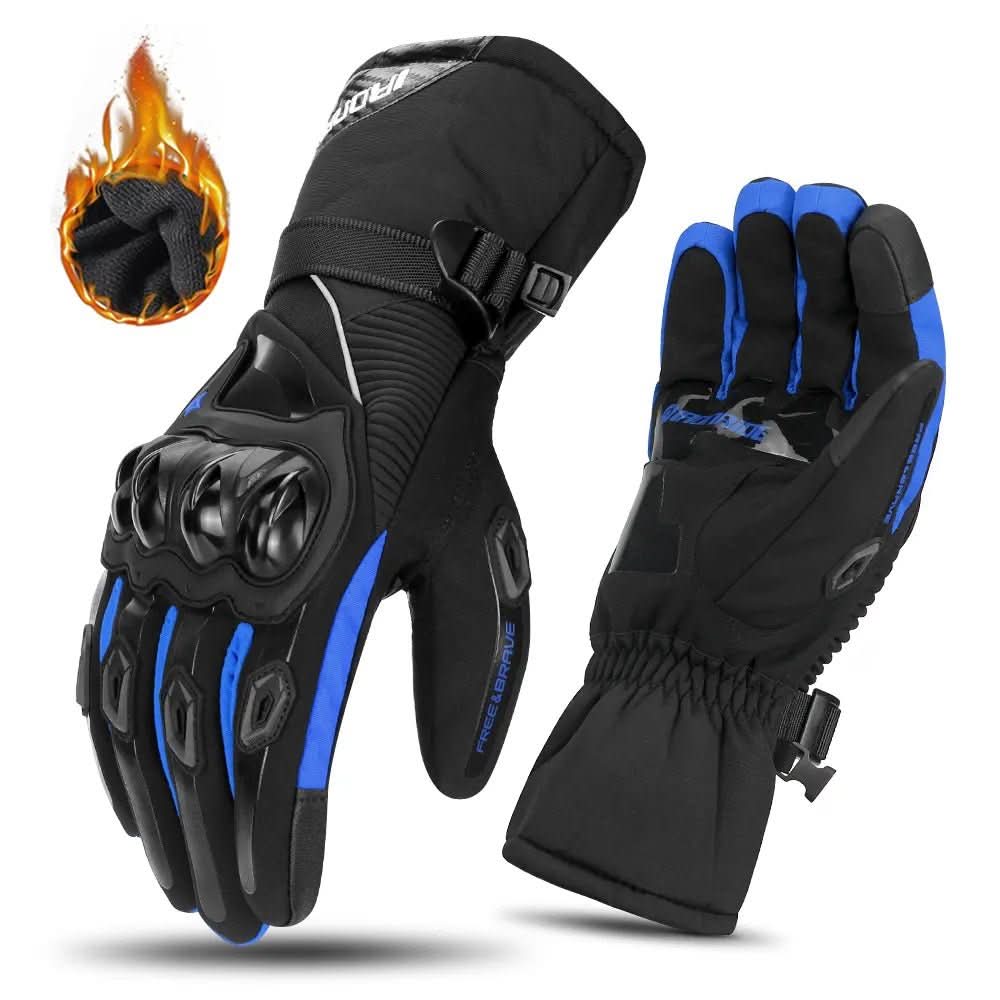 Motorcycle Gloves Waterproof Insulated Touchscreen Compatible